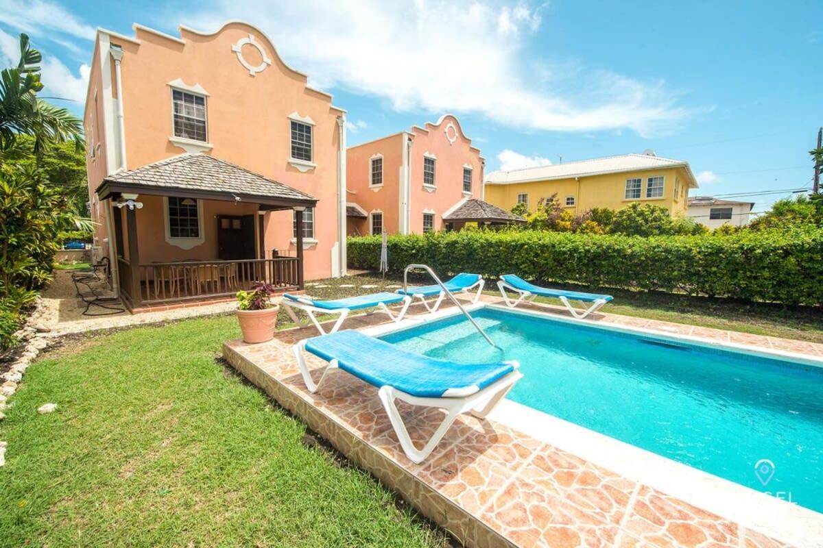 2-Story Townhome With Private Pool, Ideal For Group! Christ Church Exterior foto